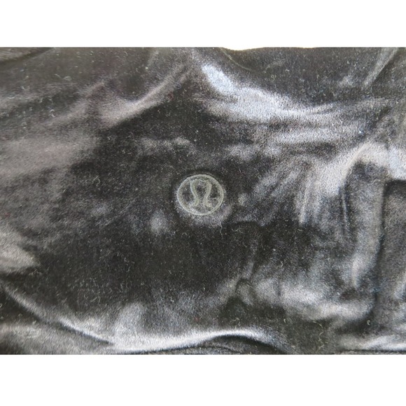 Lululemon Wunder Under Tight Black Velvet Leggings Womens 10 28" Lounge - Picture 7 of 7